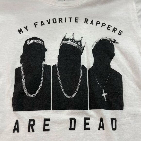My fave rappers are dead tshirt - Picture 5 of 7